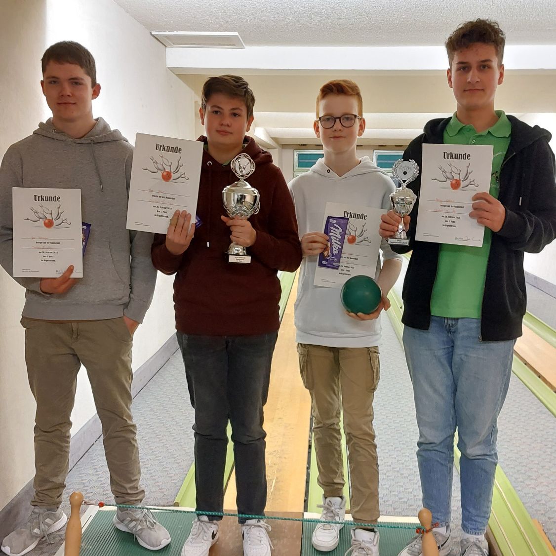 1.Platz Mix Mannschaft